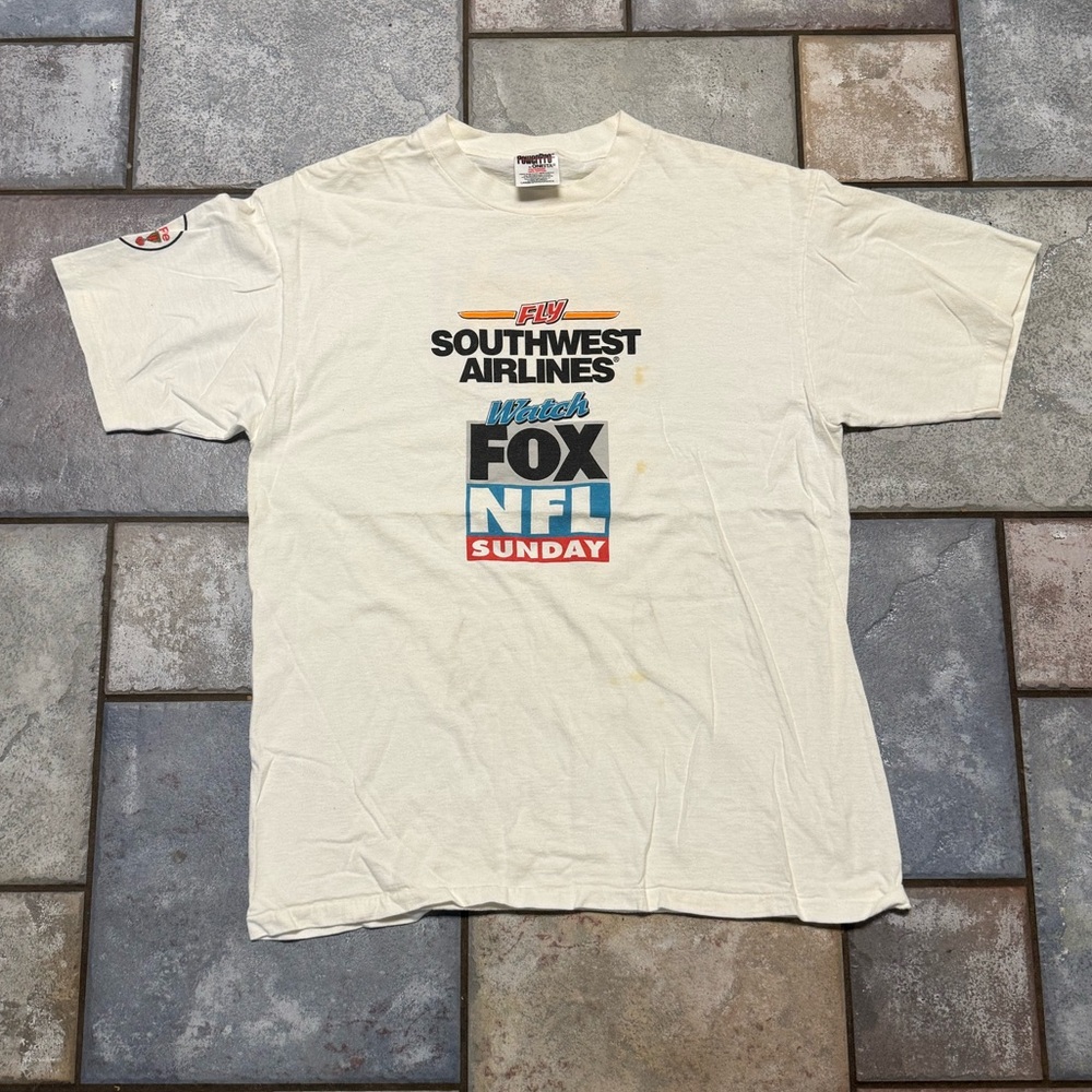 Vintage Fox Sports Southwest Airlines Shirt Single Stitch - Picture 2 of 6